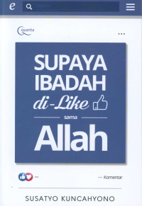 Image of Supaya ibadah di-like sama Allah