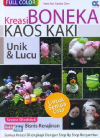 Image of Kreasi boneka kaos kaki unik & lucu