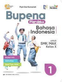 Image of Bupena merdeka bahasa Indonesia : jilid 1 untuk SMK/MAK kelas X