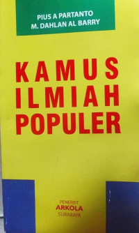 Image of Kamus ilmiah populer