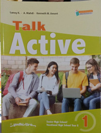 Image of Talk active 1 : for senior high school/vocational high school year X
