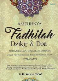 Image of Ampuhnya fadhilah dzikir & doa setelah shalat fardhu & sunnah