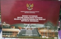 Image of Bahan tayangan materi sosialisasi putusan majelis permusyawaratan rakyat republik Indonesia : ketetepan MPR RI dan keputusan MPR RI