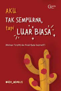 Image of Aku tak sempurna, tapi luar biasa