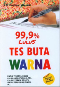 Image of 99,9% Lulus buta warna