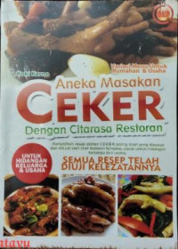 Image of Aneka masakan ceker dengan citarasa restoran