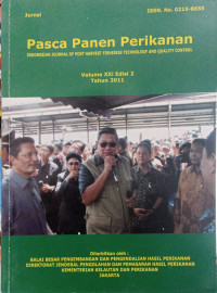 Image of Jurnal pasca panen perikanan : volume xxi edisi 2 tahun 2011