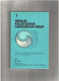 Image of Menuju kelestarian lingkungan hidup