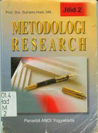 Image of Metodologi research jilid 2
