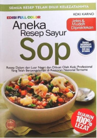 Image of Aneka resep sayur sop