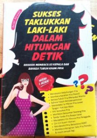 Image of Sukses taklukan laki-laki dalam hitungan detik